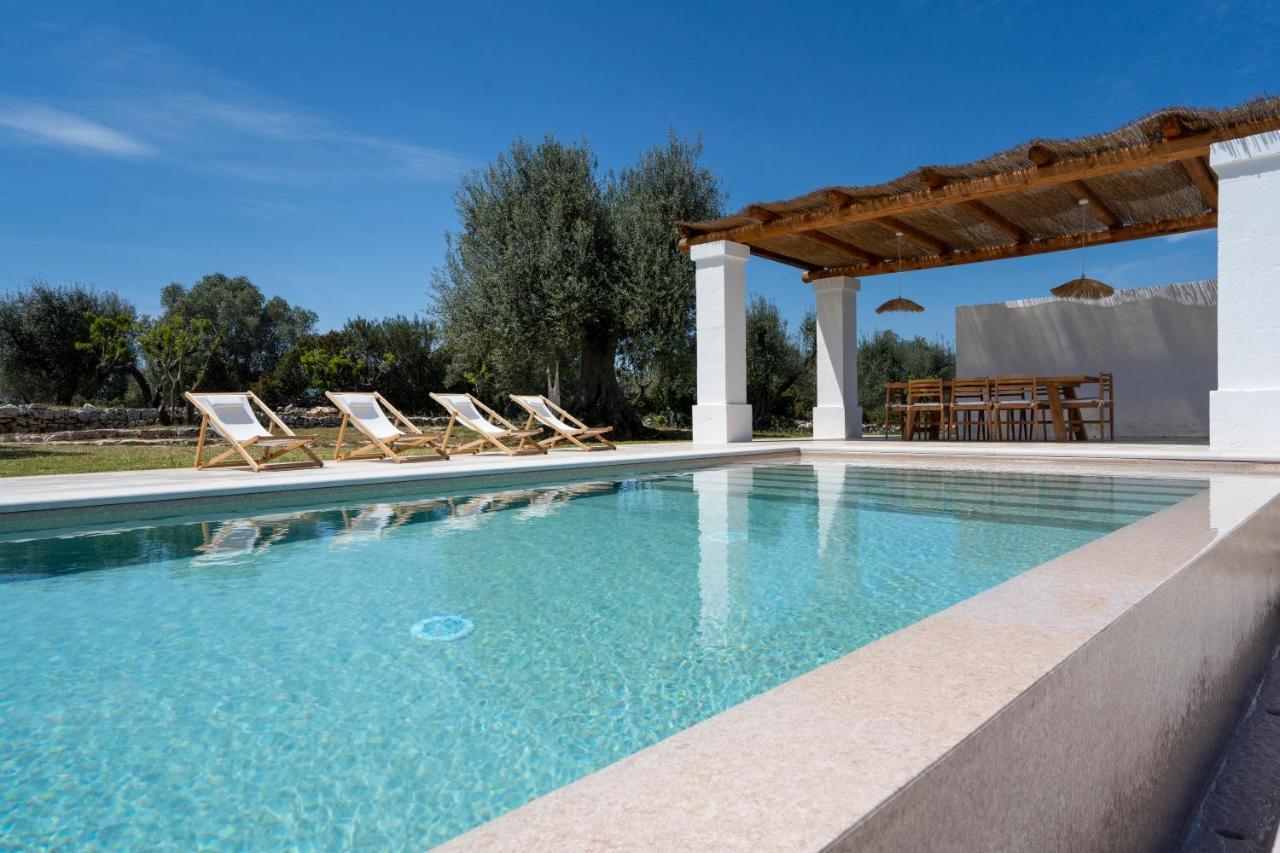 Trulli Cicerali , Trulli Design Con Piscina Panoramica Villa Ostuni Eksteriør billede